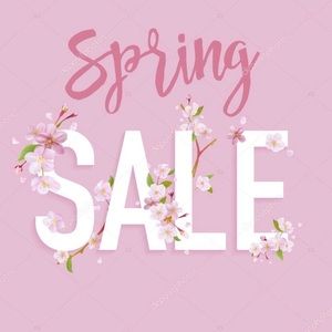 All items on sale ! 🌸🌷